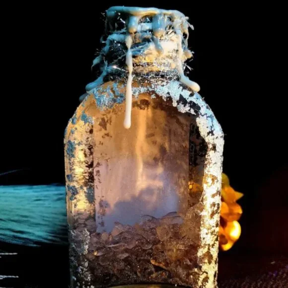 Moon dust Water Magic Potions Bottle Halloween Decoration bookshelf Ornament - Picture 2 of 4